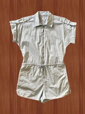 Pistola Meg Blue Utility Romper Small